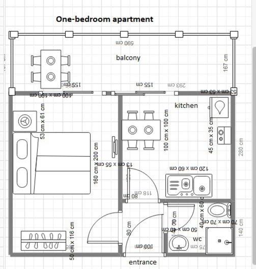 Zoi Apartments Паралия-Дионисиу Экстерьер фото