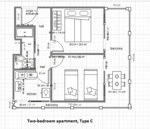 Zoi Apartments Паралия-Дионисиу Экстерьер фото