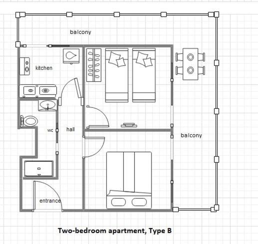 Zoi Apartments Паралия-Дионисиу Экстерьер фото